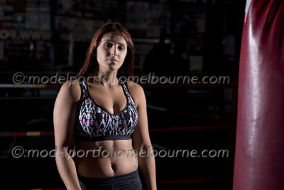professional martial arts portrait photo