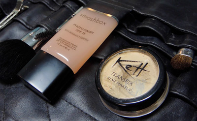 professional products for model makeup
